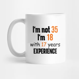 35th birthday Mug